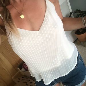 Kendall and Kylie flowy tank